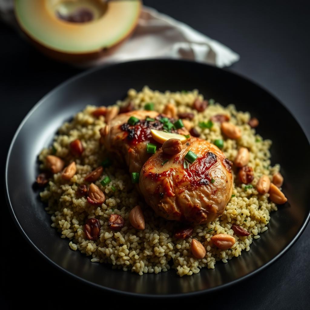 فريكة مفلفلة 3 دجاجات